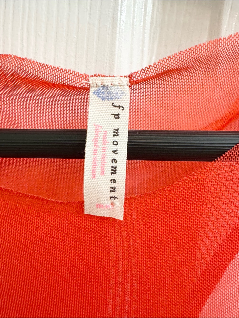 FP Movement by Free People Coral Mesh Tank Top